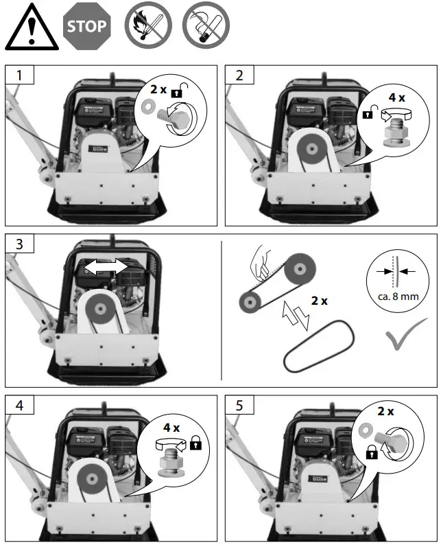 Gude GRP 160 Vibrating Plate - Fig 11