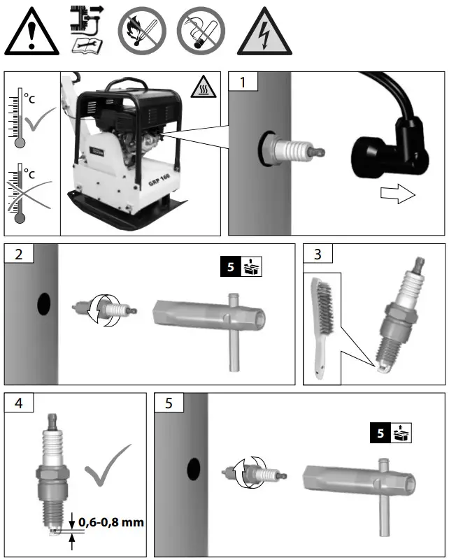 Gude GRP 160 Vibrating Plate - Fig 12