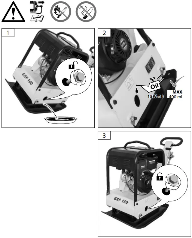 Gude GRP 160 Vibrating Plate - Fig 14