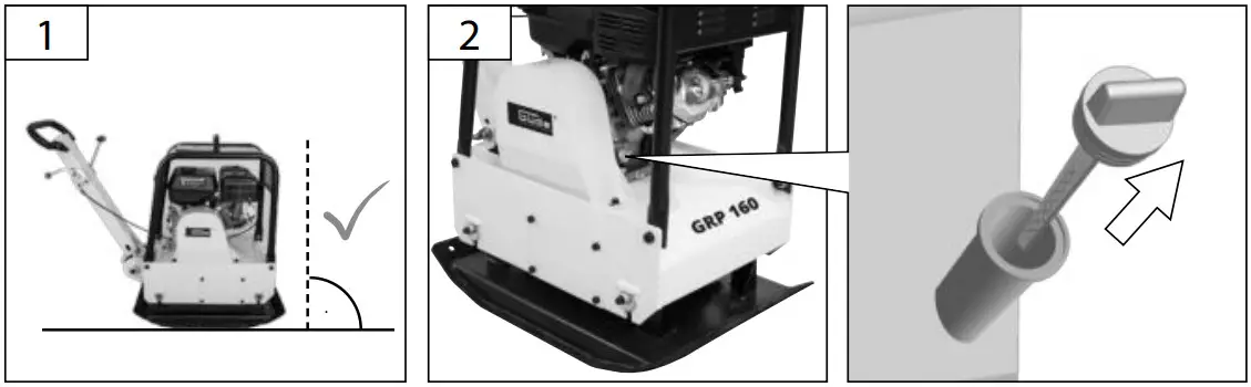 Gude GRP 160 Vibrating Plate - Fig 3