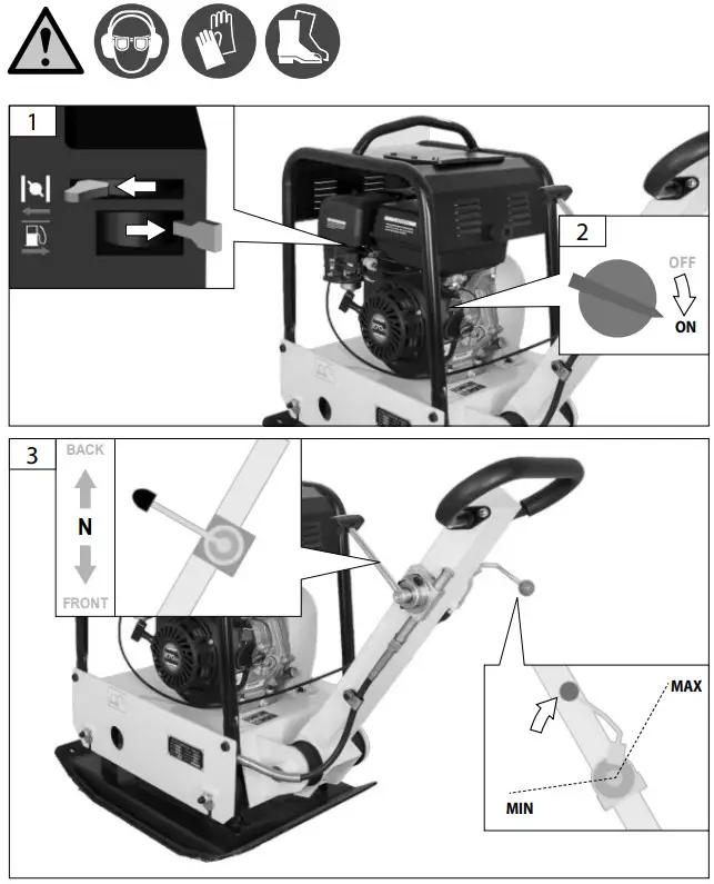 Gude GRP 160 Vibrating Plate - Fig 8