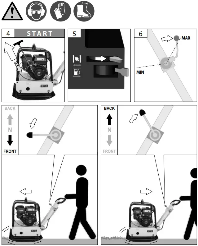 Gude GRP 160 Vibrating Plate - Fig 9