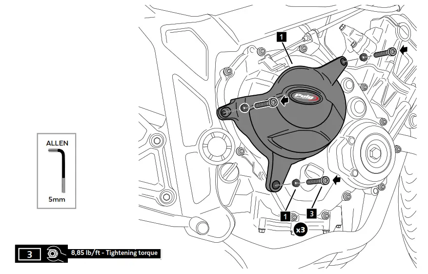 Puig HONDA CBR 650, 650R 14-20 - 9