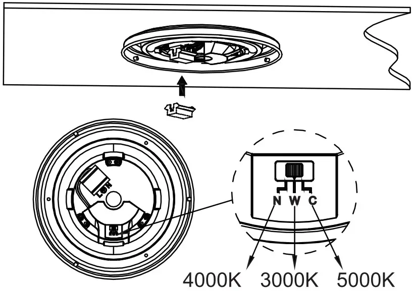 DAVIS LIGHTING CLDR Ceiling Light - Figure 7