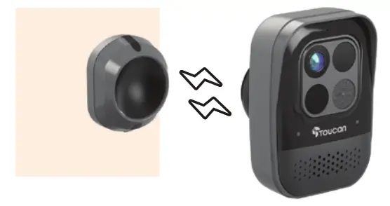 Toucan TSCP05GR Wireless Security Camera - Magneticfd