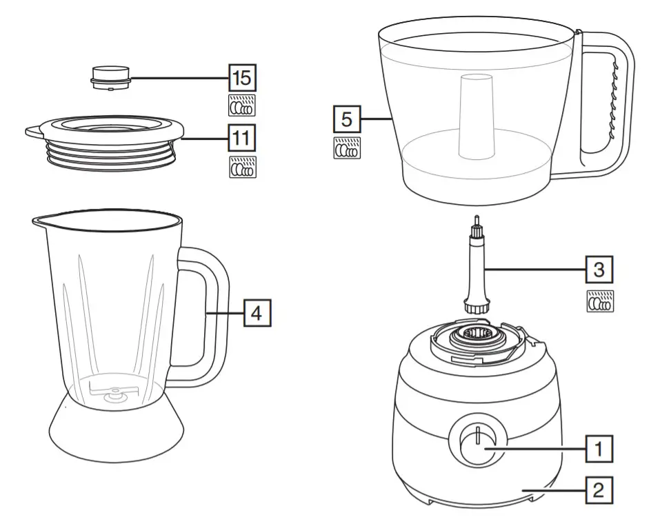 Russell Hobbs Blender - OVERVIEW2