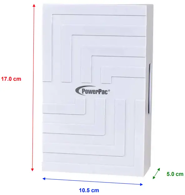 PowerPac PP3141 Door Chime with Clear and Loud Volume - fig 1