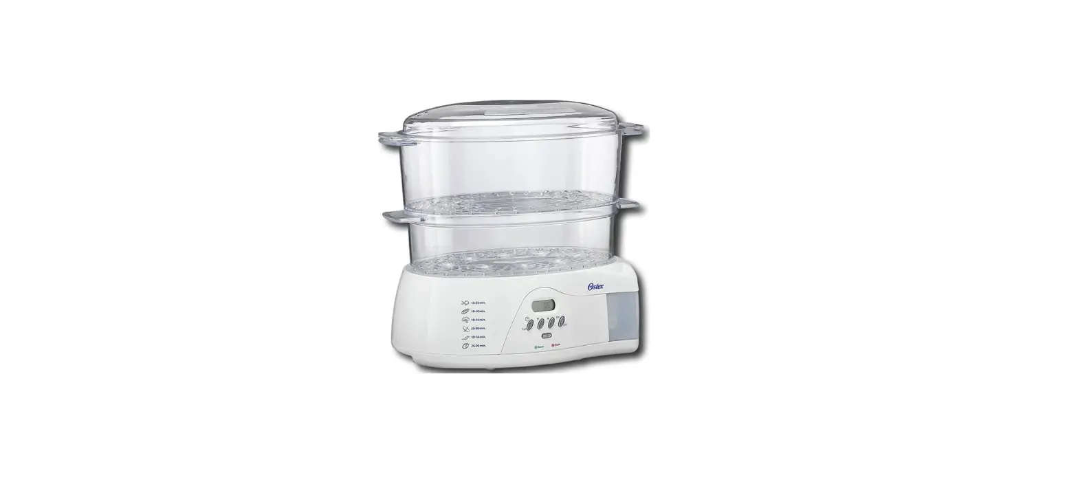 Oster 5712 Electronic 2-tier Quart Food Steamer User Guide