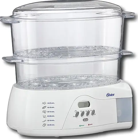 Oster 5712 Electronic 2-Tier Quart Food Steamer - Copy