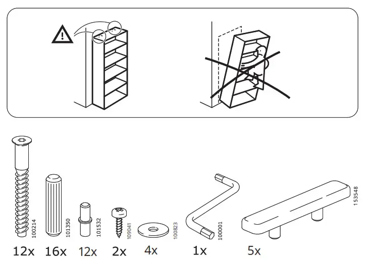 IKEA GERSBY Bookcase - Product Overveiw 3