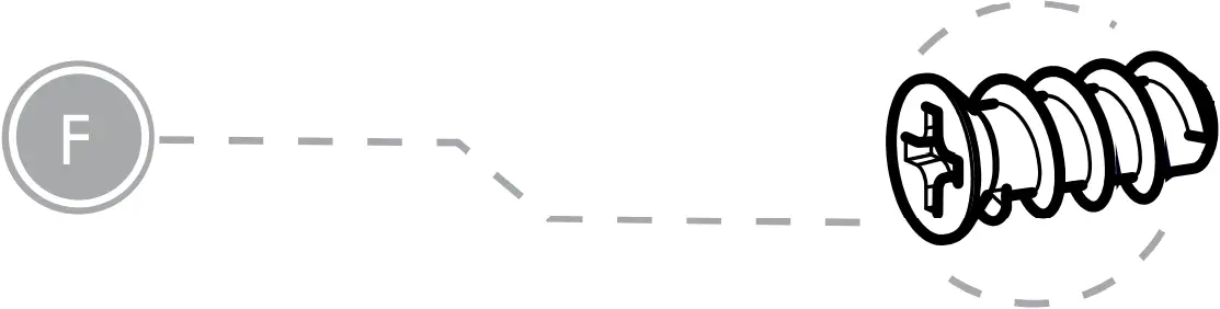 Silver Cross Greenwich Dresser - Fittings List F