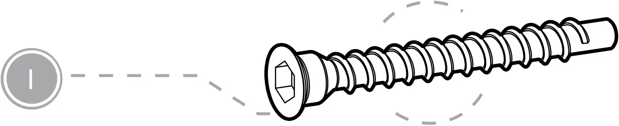 Silver Cross Greenwich Dresser - Fittings List I