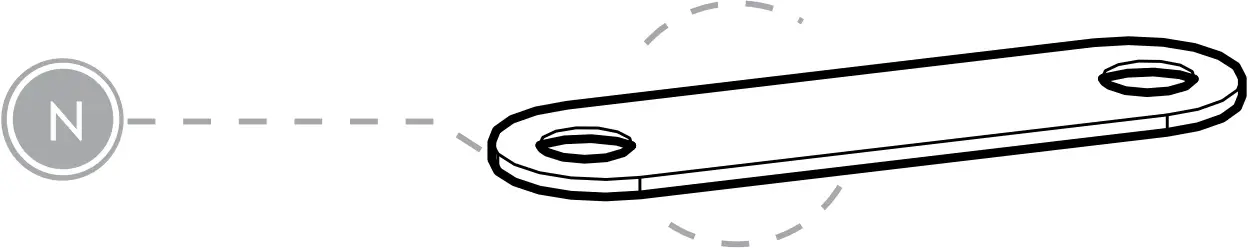 Silver Cross Greenwich Dresser - Fittings List N