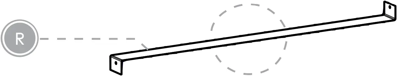 Silver Cross Greenwich Dresser - Fittings List R