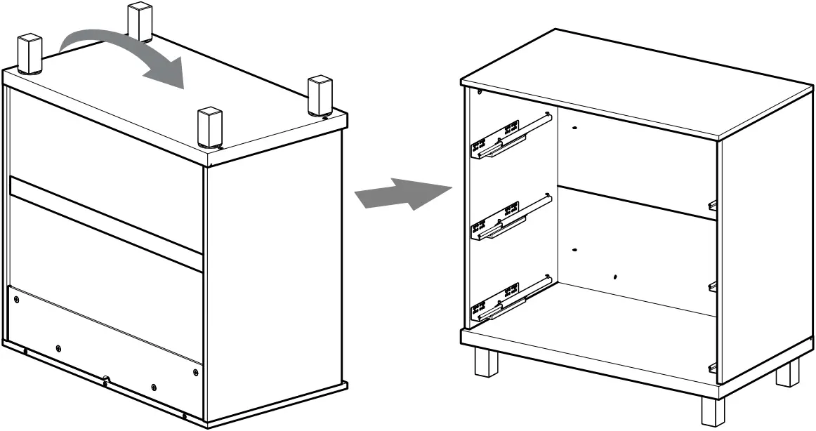 Silver Cross Greenwich Dresser - Step 13b