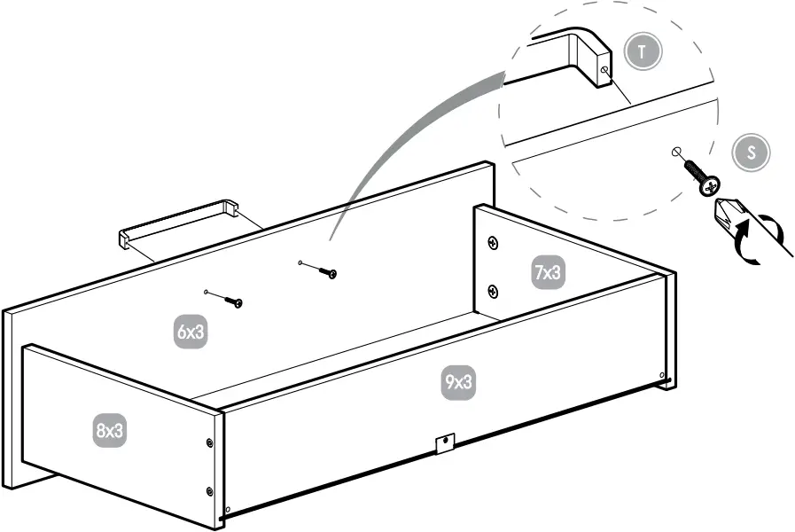Silver Cross Greenwich Dresser - Step 31
