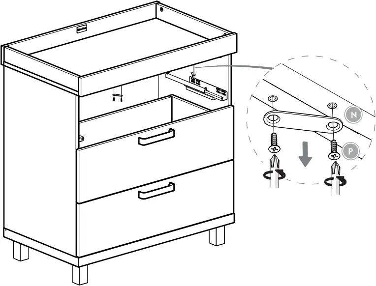 Silver Cross Greenwich Dresser - Step 37