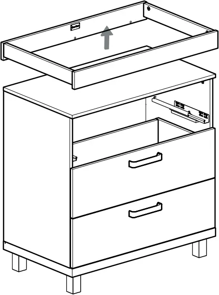 Silver Cross Greenwich Dresser - Step 38