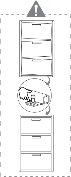Silver Cross Greenwich Dresser - Step 40b