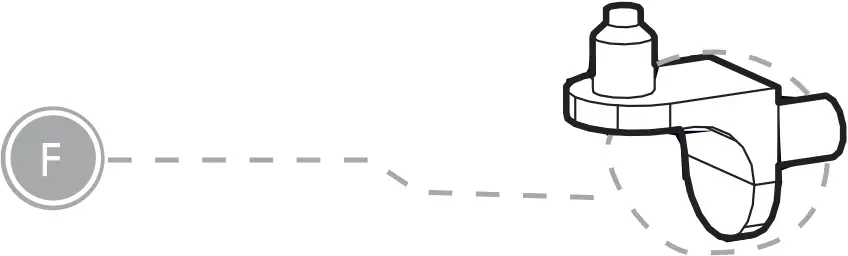 Silver Cross Greenwich Wardrobe - Fittings List F