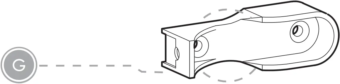 Silver Cross Greenwich Wardrobe - Fittings List G