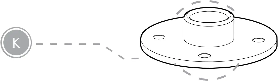 Silver Cross Greenwich Wardrobe - Fittings List K