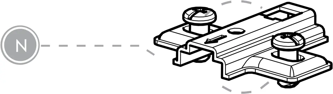 Silver Cross Greenwich Wardrobe - Fittings List N