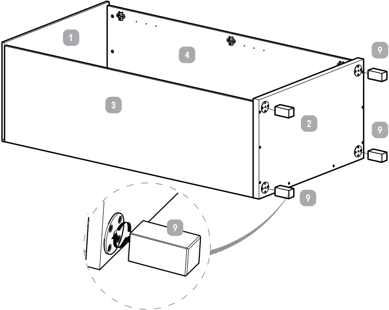 Silver Cross Greenwich Wardrobe - Step 12