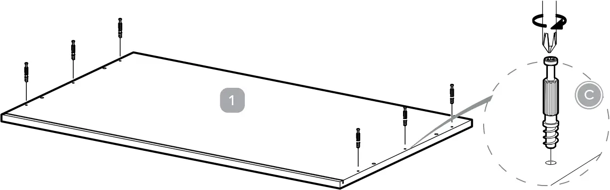 Silver Cross Greenwich Wardrobe - Step 4