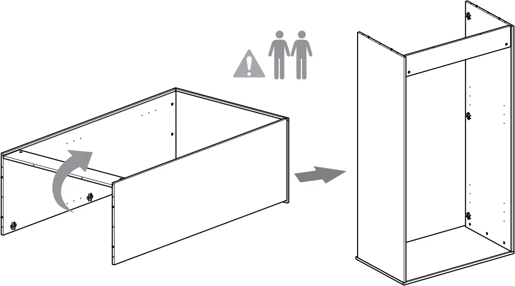 Silver Cross Greenwich Wardrobe - Step 6