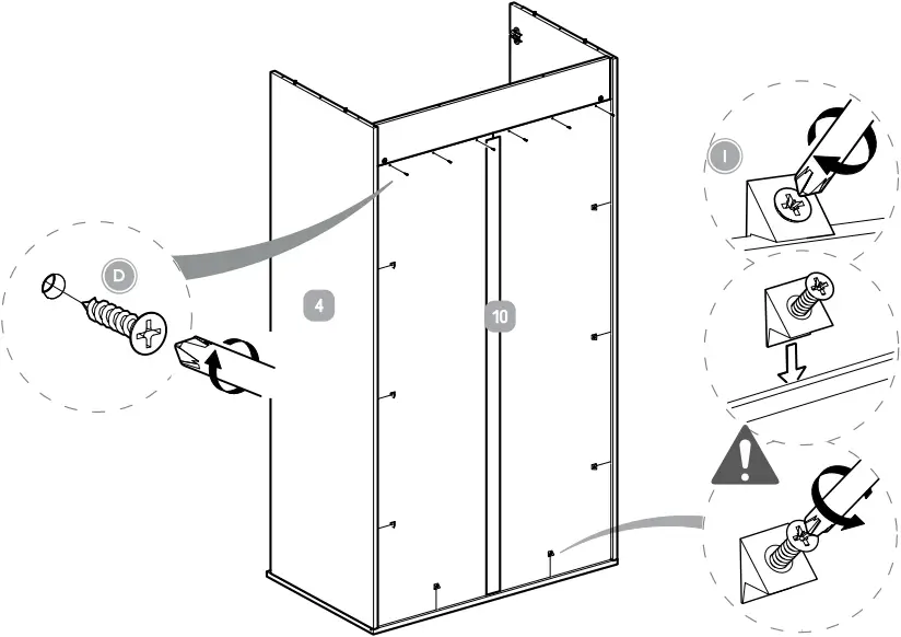 Silver Cross Greenwich Wardrobe - Step 8