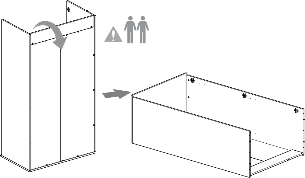 Silver Cross Greenwich Wardrobe - Step 9