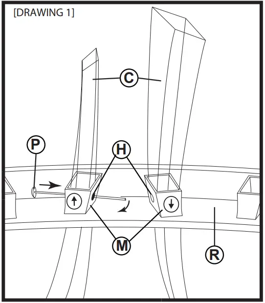HINKLEY FR30908 FR30909 Revel Linear Chandelier - fig 1