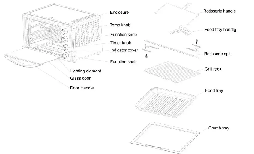 ARDESTO EO-4220GRCS-Electric-Oven-fig0- (1)