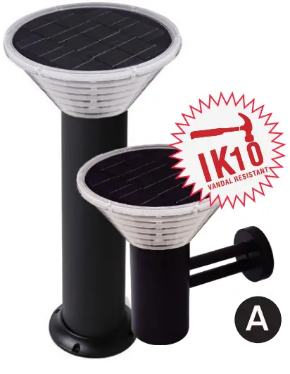 LEDMYPLACE BD001 Solar LED Bollard Lights-fig4