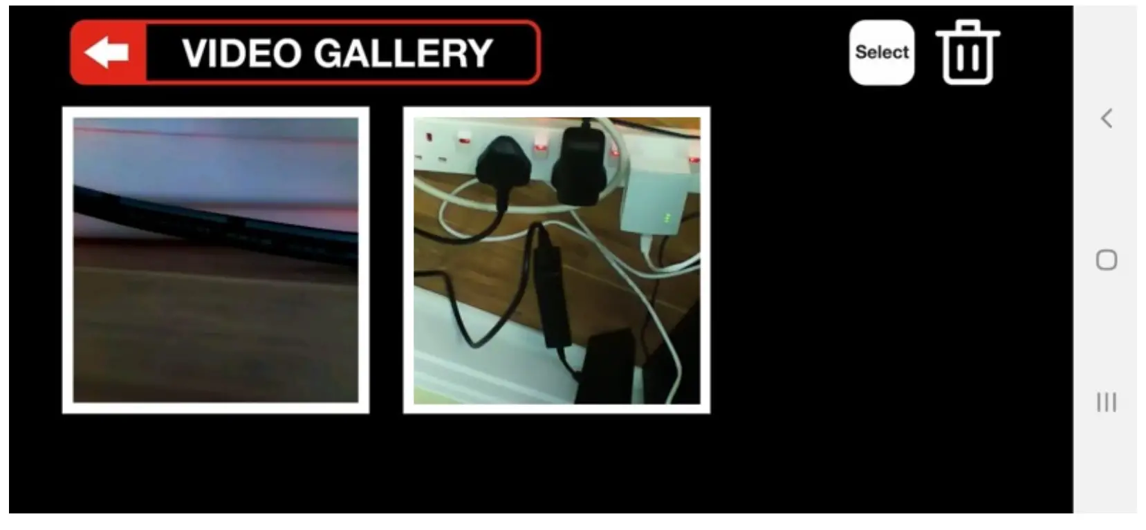 Super Cam App Interface