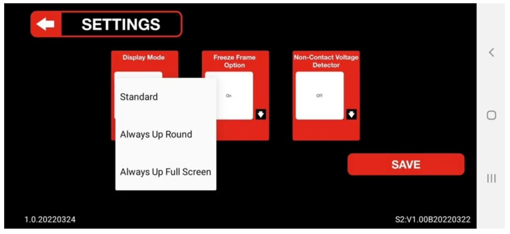 Super Cam App Interface