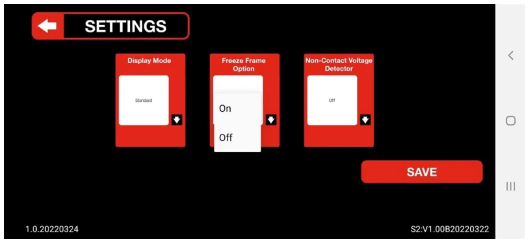 Super Cam App Interface