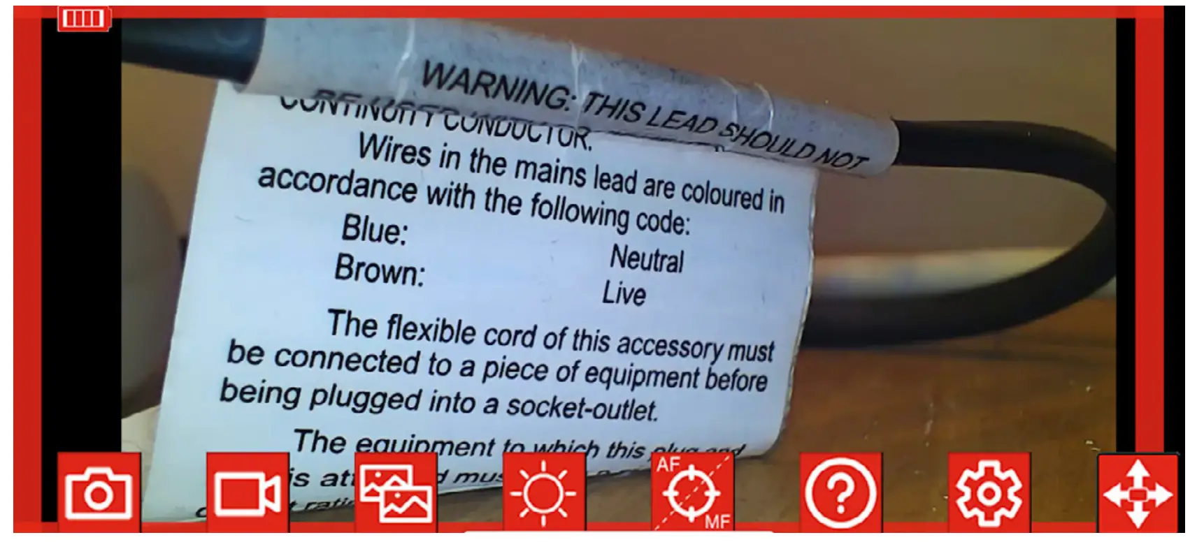 Super Cam App Interface
