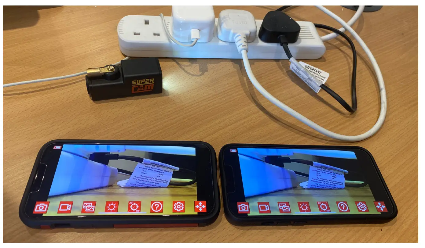 Super Cam App Interface