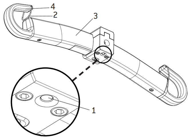 HUMAN CARE 55763 Two Point Hanger Bar - 3
