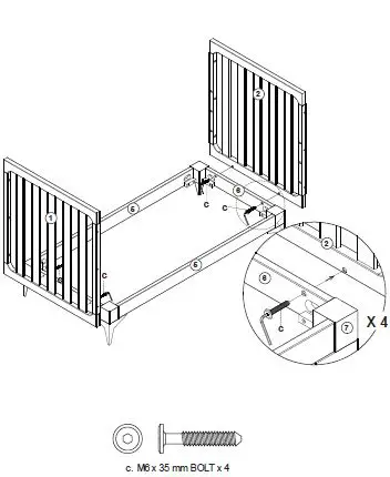 evolur-770AC-4-In-1-Convertible-Millennium-Crib-6