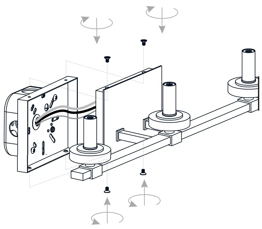 QUOIZEL KLS8623PK, KLS8623WS Pendant Three Light - Fixture Body