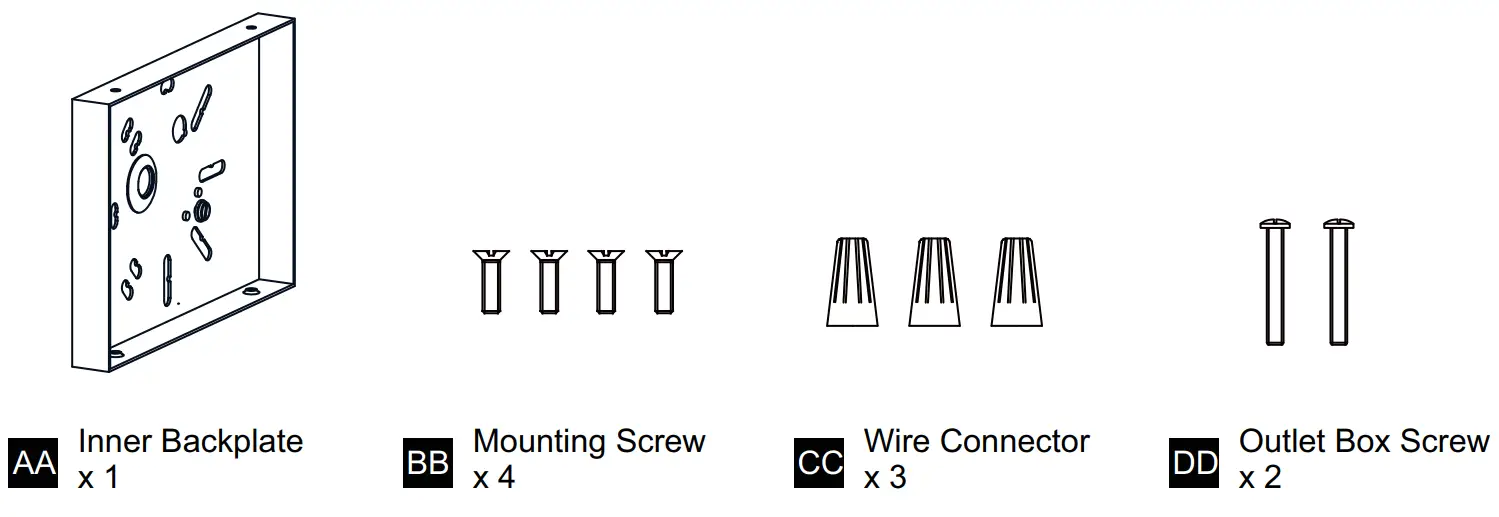 QUOIZEL KLS8623PK, KLS8623WS Pendant Three Light - HARDWARE