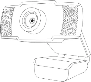 Sandberg USB Webcam 480P Opti