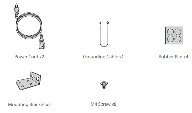 FS S3410 Series Managed PoE Plus Switches User Guide - Accessories