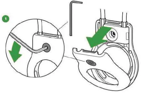 CRUTCHFIELD 599009BTBK Belkin Secure Holder with Wire Cable - Figure 1