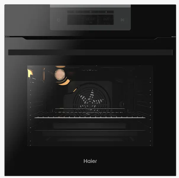 Haier-HWO60S14EPB4-Oven,-60cm-10-Function-Selfcleaning-Black-fig-1