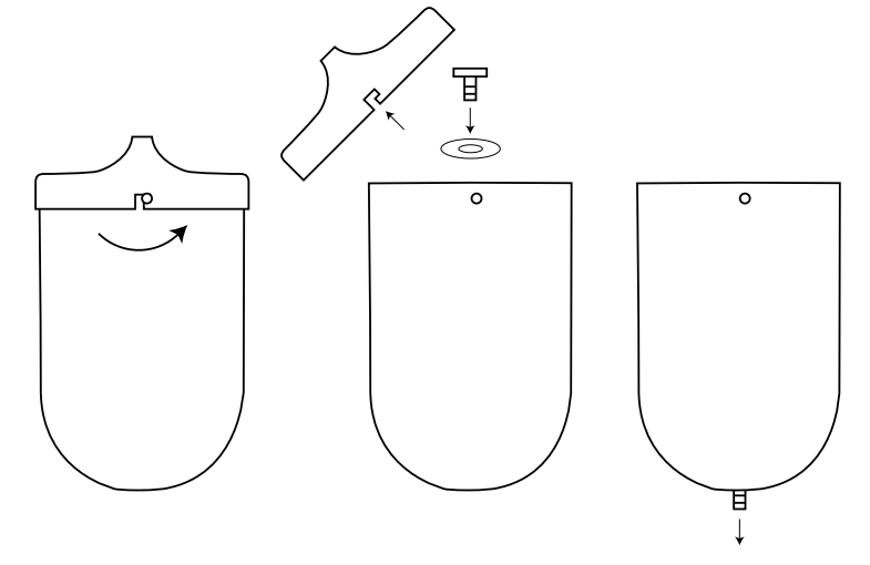 J SCHATZ Nut Bird House - fig 2