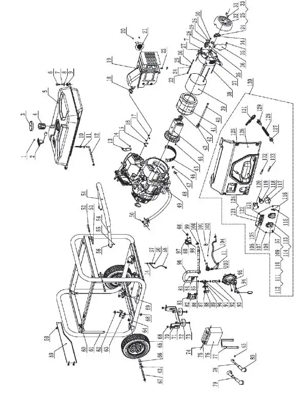 CHAMPION 7500 E2 DF Frame Type Electric Start Dual Fuel Generator-fig-19